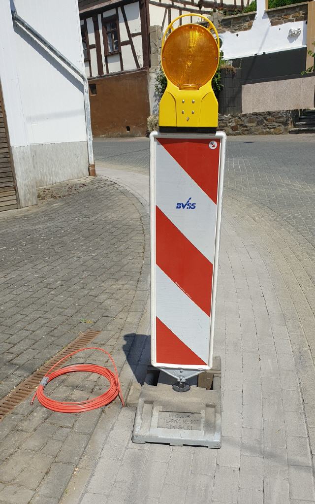 Glasfaser-Ausbau in der Ortsstrasse