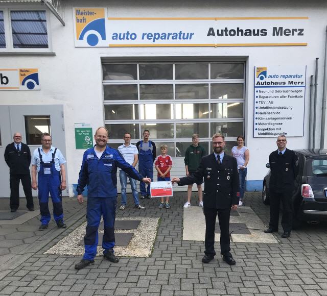 Autohaus Merz-Feuerwehrfreundlicher Betrieb